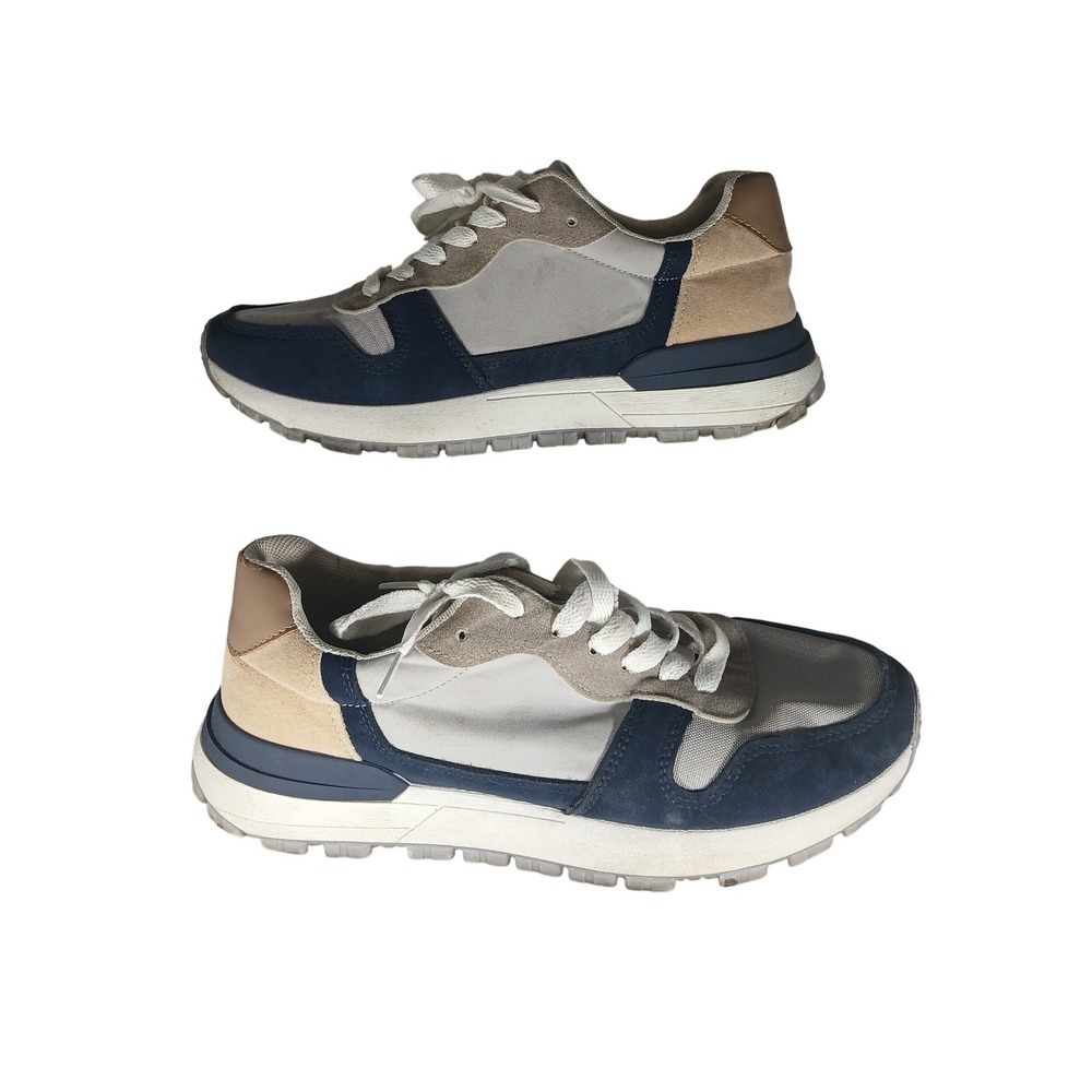 Lucky Brand Ruby Sneakers Size 10 US Women Colorblock Lace Up Athletic Shoes‎